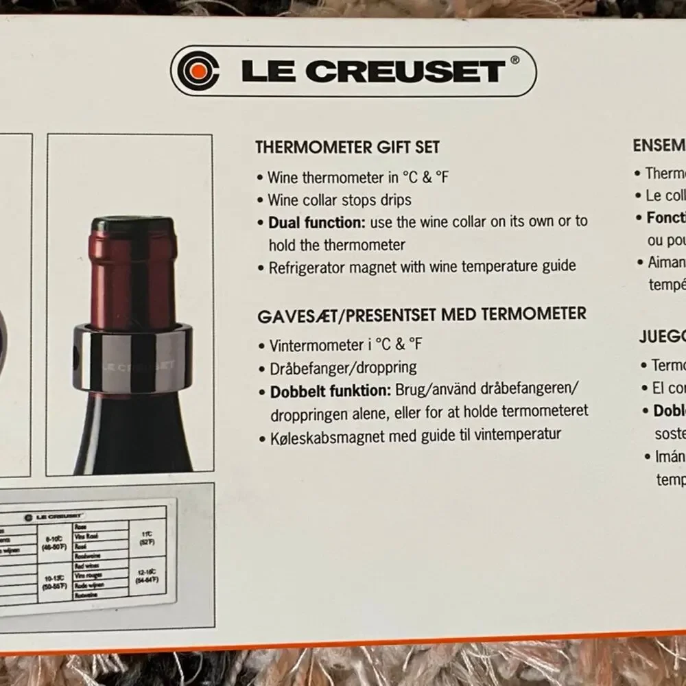 Le Creuset Wine Thermometer